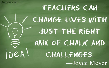 Joyce Meyer quote about teachers