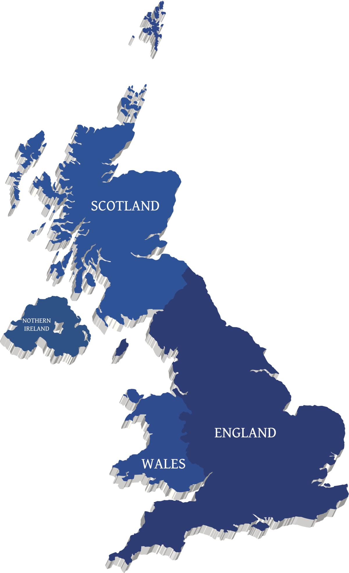 great britain map