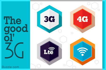 options of data speeds with 3G and 4G