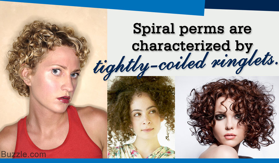 Short Hair Spiral Perm Short Hair Fashions