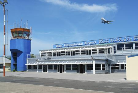 Male International airport in Maldives