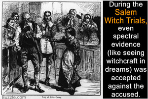 What caused the salem witch trials