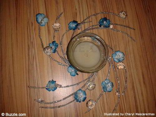 Making candle rings