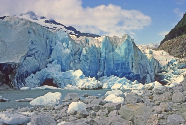 Mendenhall glacier location