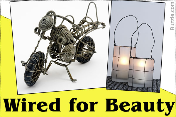 Wire motorcycle,Pottery,Two cozy lanterns