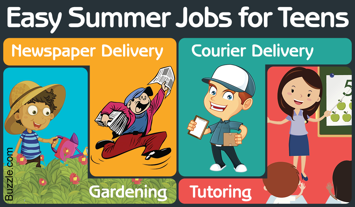 summer jobs for 14 year olds 2021