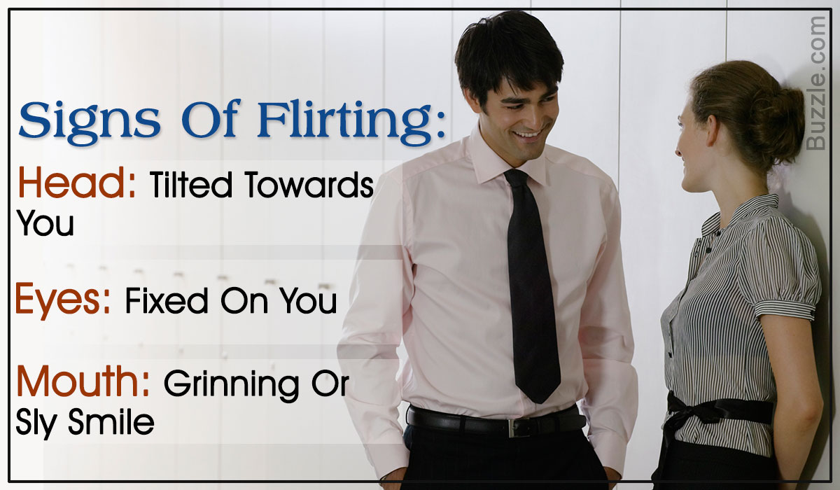 flirting moves that work body language quotes working people