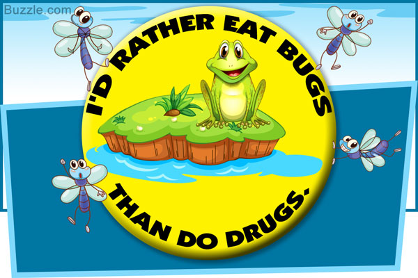 Eat bugs than do drugs
