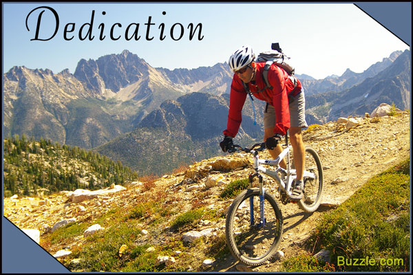 Mountain biking in high alpine mountains