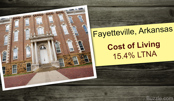 Cheapest Places to Live in America Fayetteville Arkansas