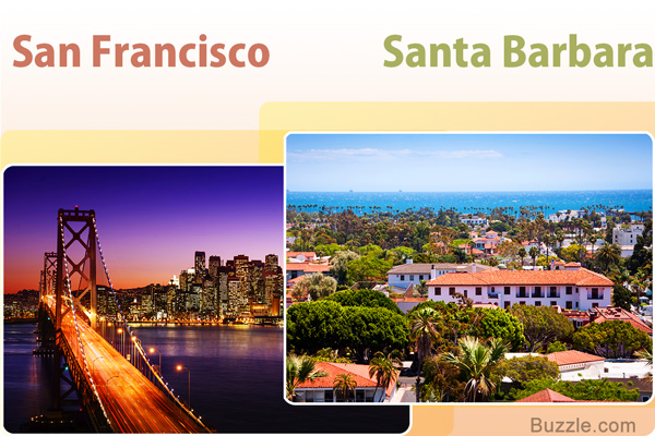 Best Places in California For Students - San Francisco Santa Barbara