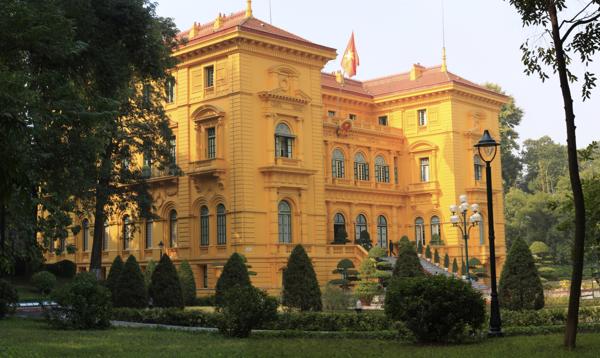 Presidential palace hanoi vietnam