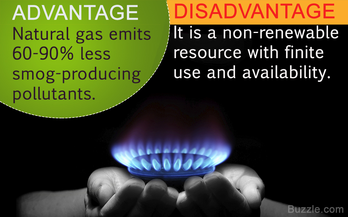 disadvantages for natural gas
