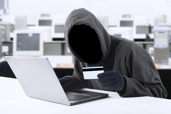 Online stealing credit card