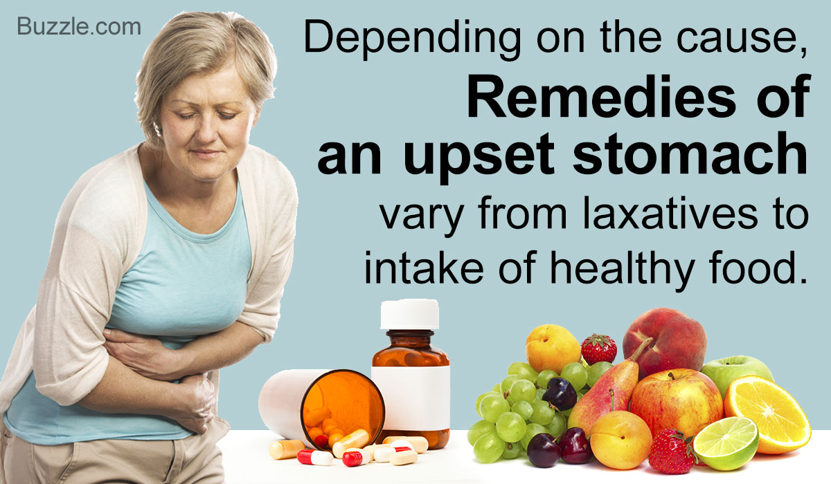 household remedies that provide quick relief from an upset stomach