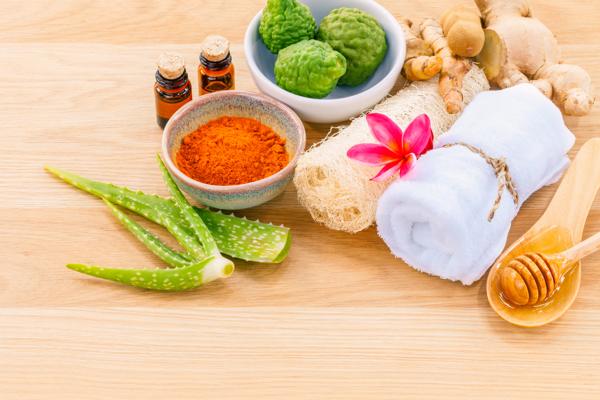 use of herbal medicines-herbal soaps and skin care products