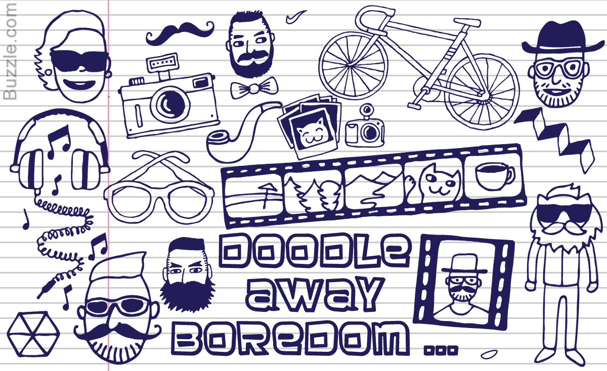  Doodle  Diaries Really Cool Things  to Draw When You re Bored
