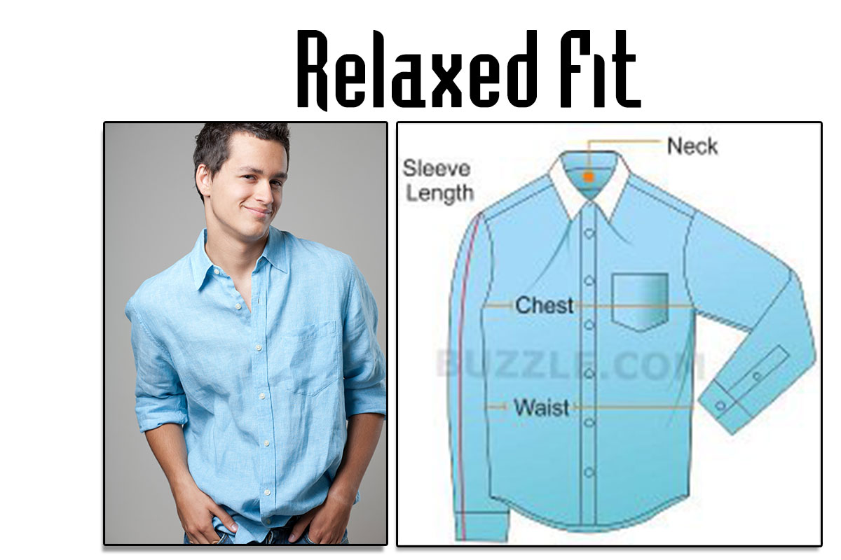 Stafford Dress Shirt Size Chart