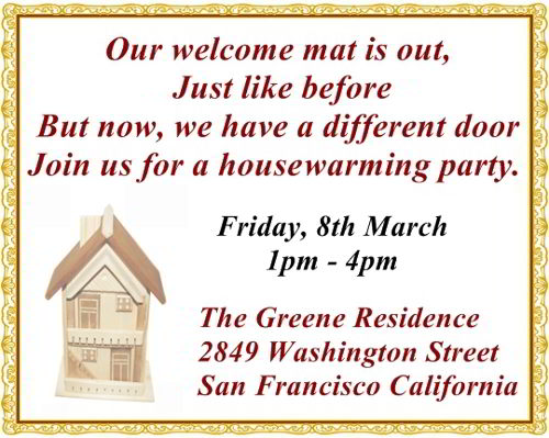 Housewarming Invitation Message 8