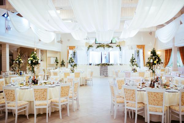 Interior of wedding decoration