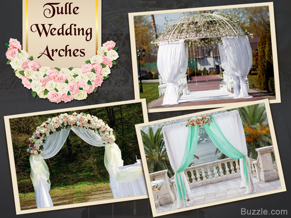 Tulle Wedding Arches