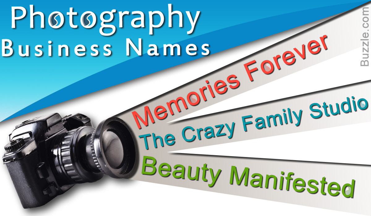 112 Unique and Catchy Names for Your Photography Business
