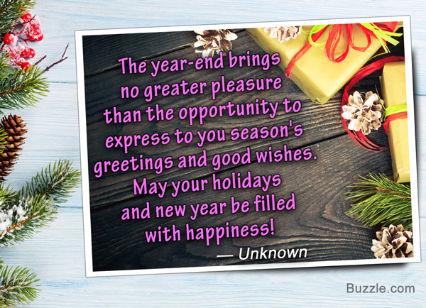 Holiday Greeting Card Sayings