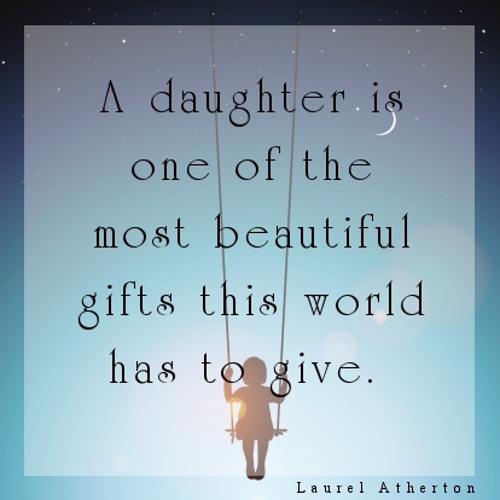 Daughter Beautiful Gift Quote
