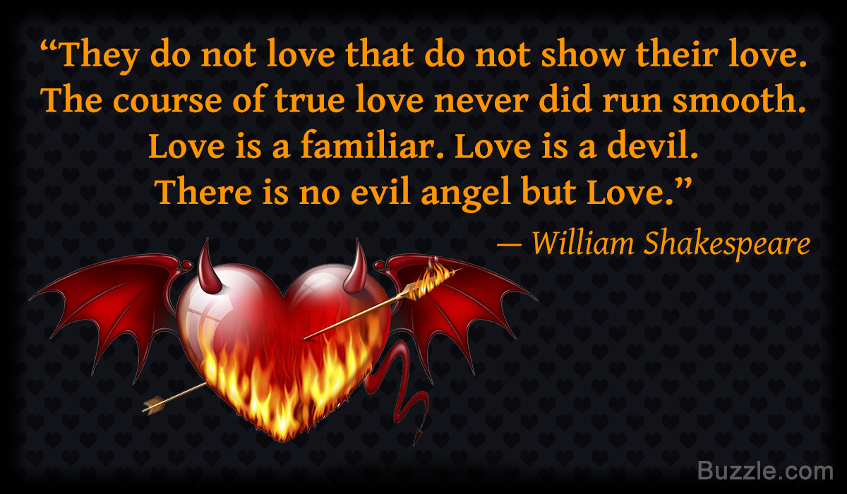 love quotes of shakespeare