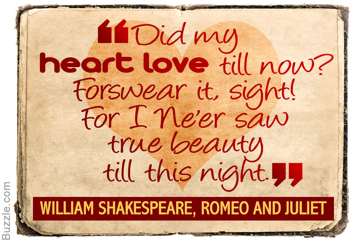 romeo and juliet love lines