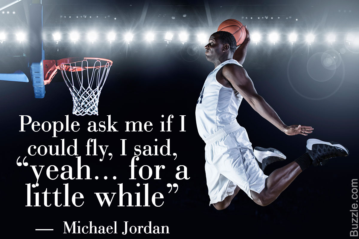 Motivational quote on basketball by Michael Jordan