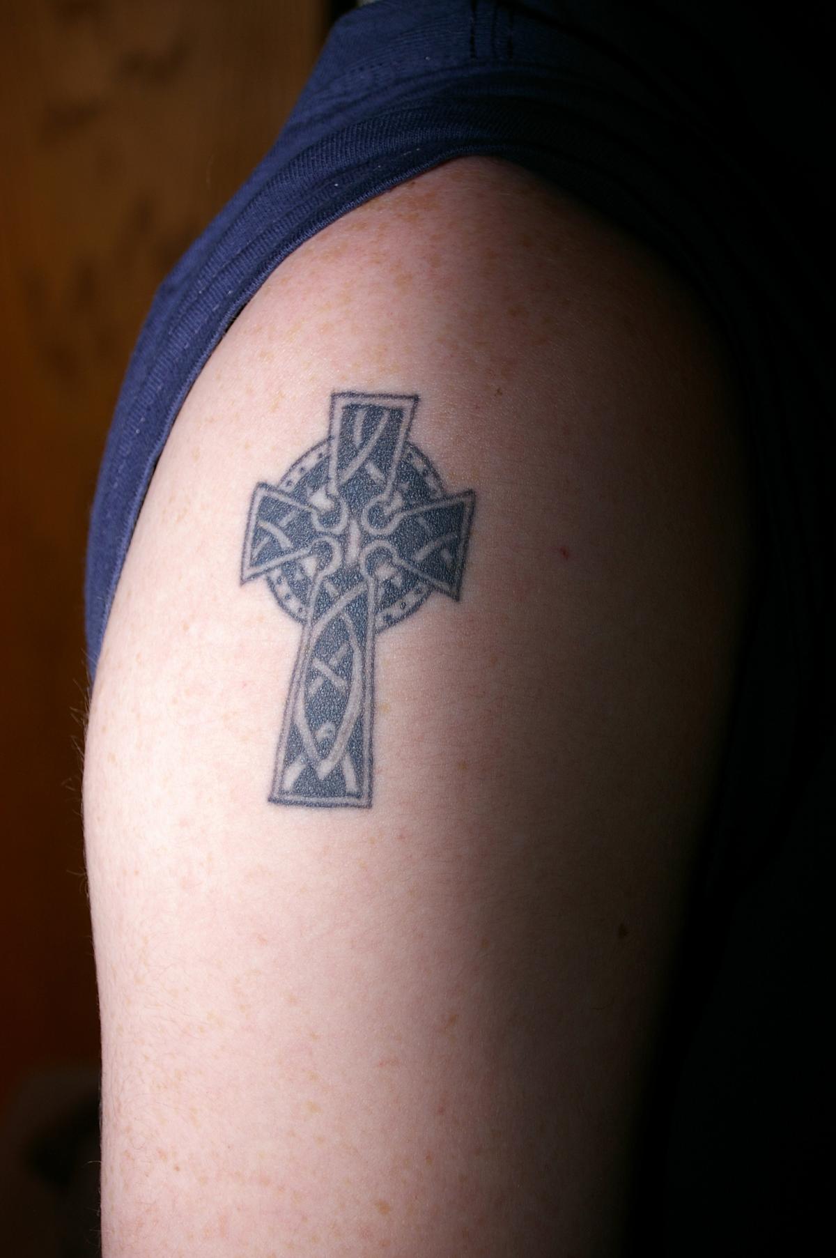 These Cross Tattoos With Wings are Sure to Look Uniquely 