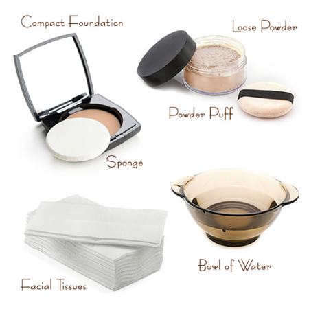  HOW TO USE A MAKEUP SPONGE TO APPLY FOUNDATION WITH WATER