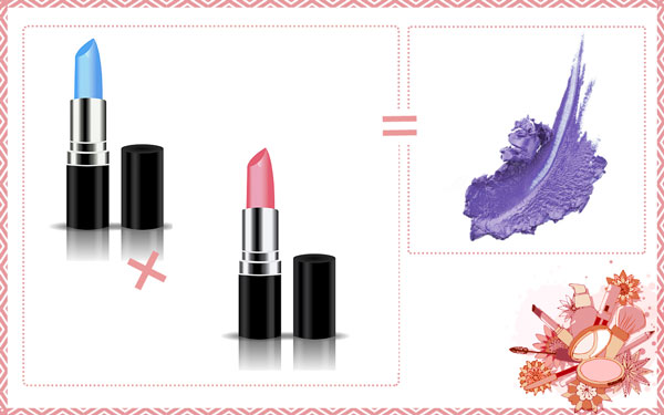 Lipsticks Forming a new Shade