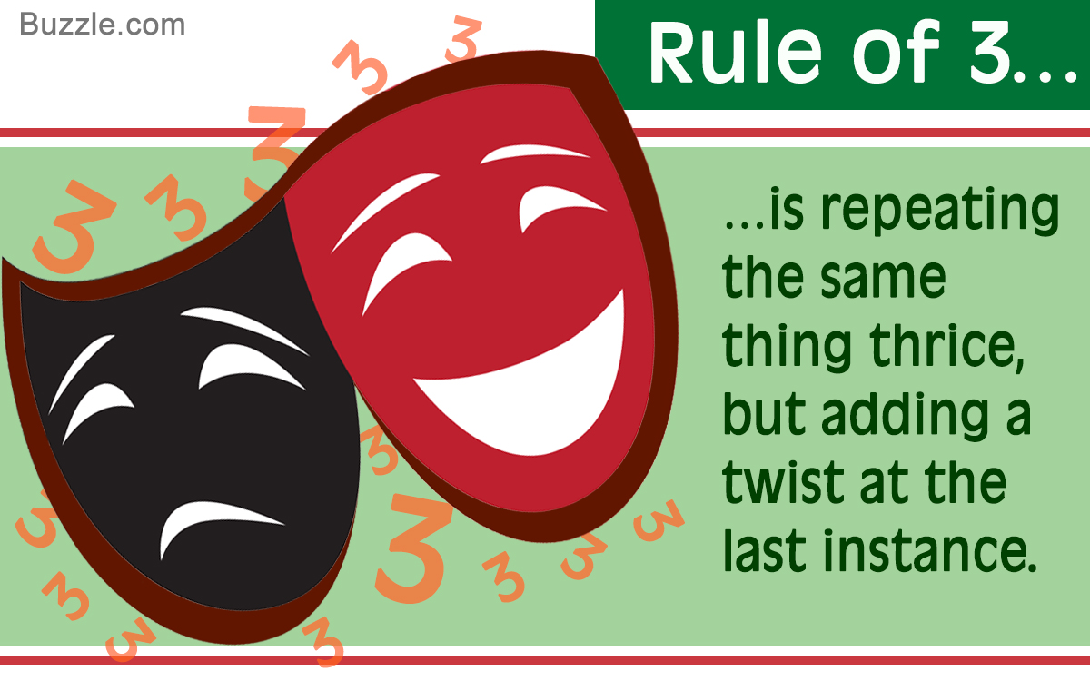 Know The Rule Of Three In Comedy And Stun Everyone With