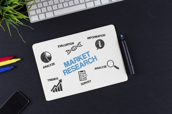 Market research concept