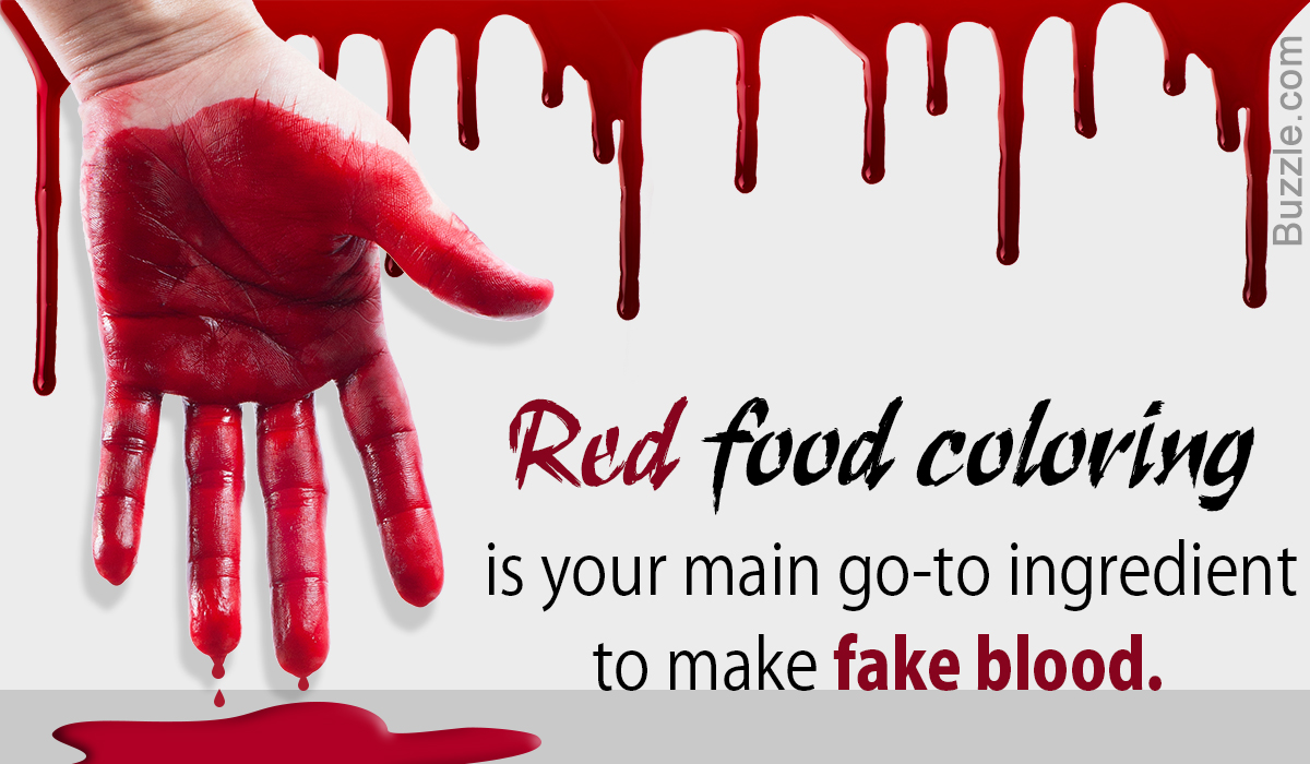 How to Make Fake Blood that Looks Real