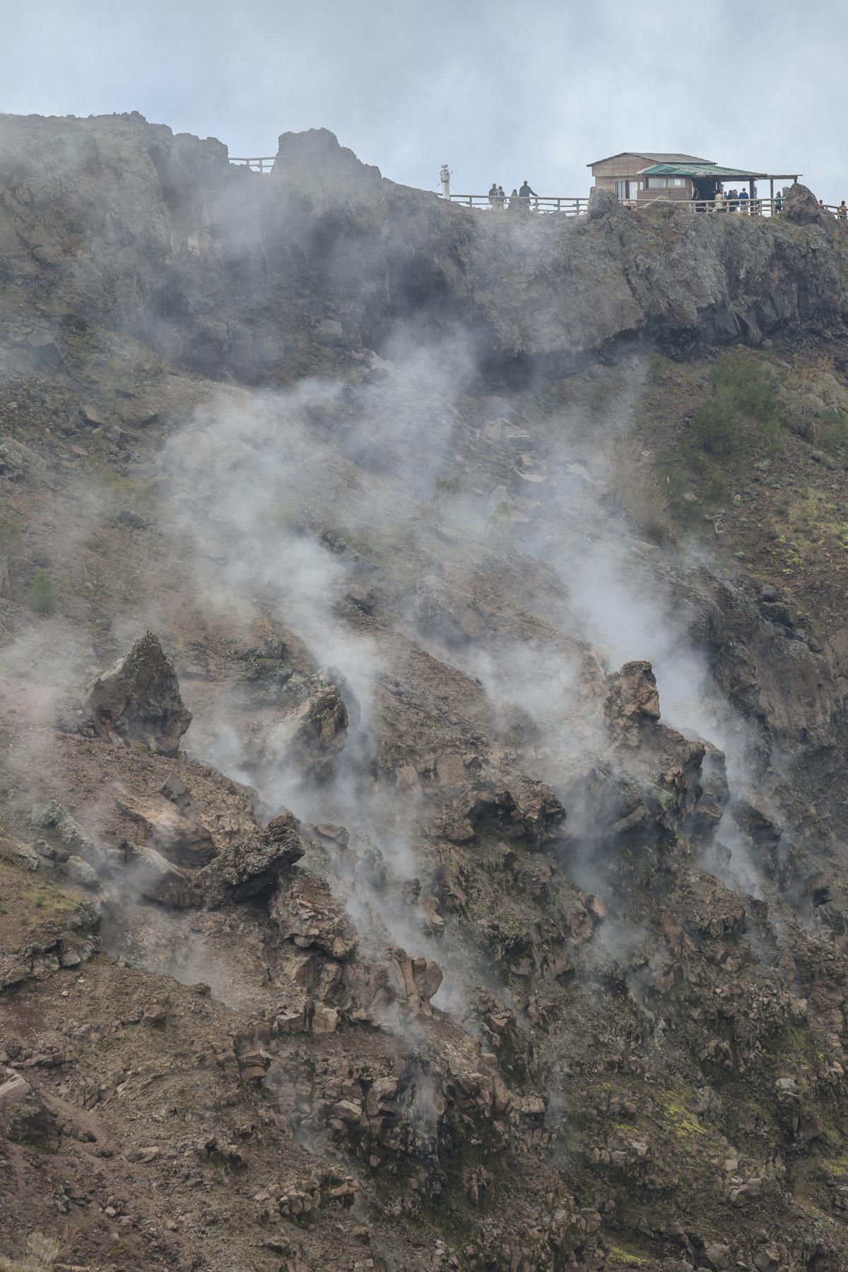 Destructive Volcanic Eruptions of Mount Vesuvius Over the ...