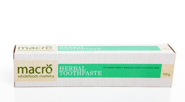 Herbal toothpaste