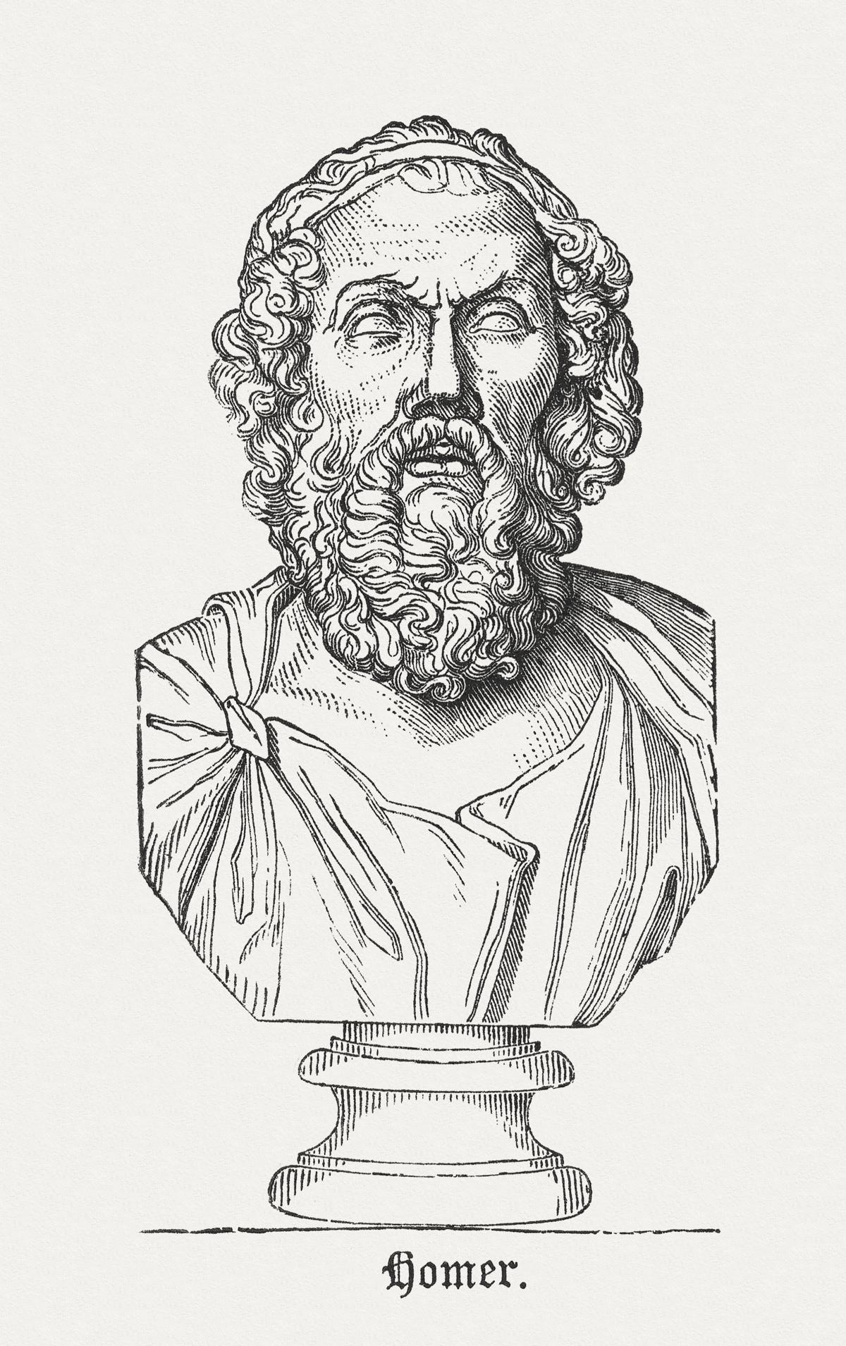Гомер древнегреческий поэт