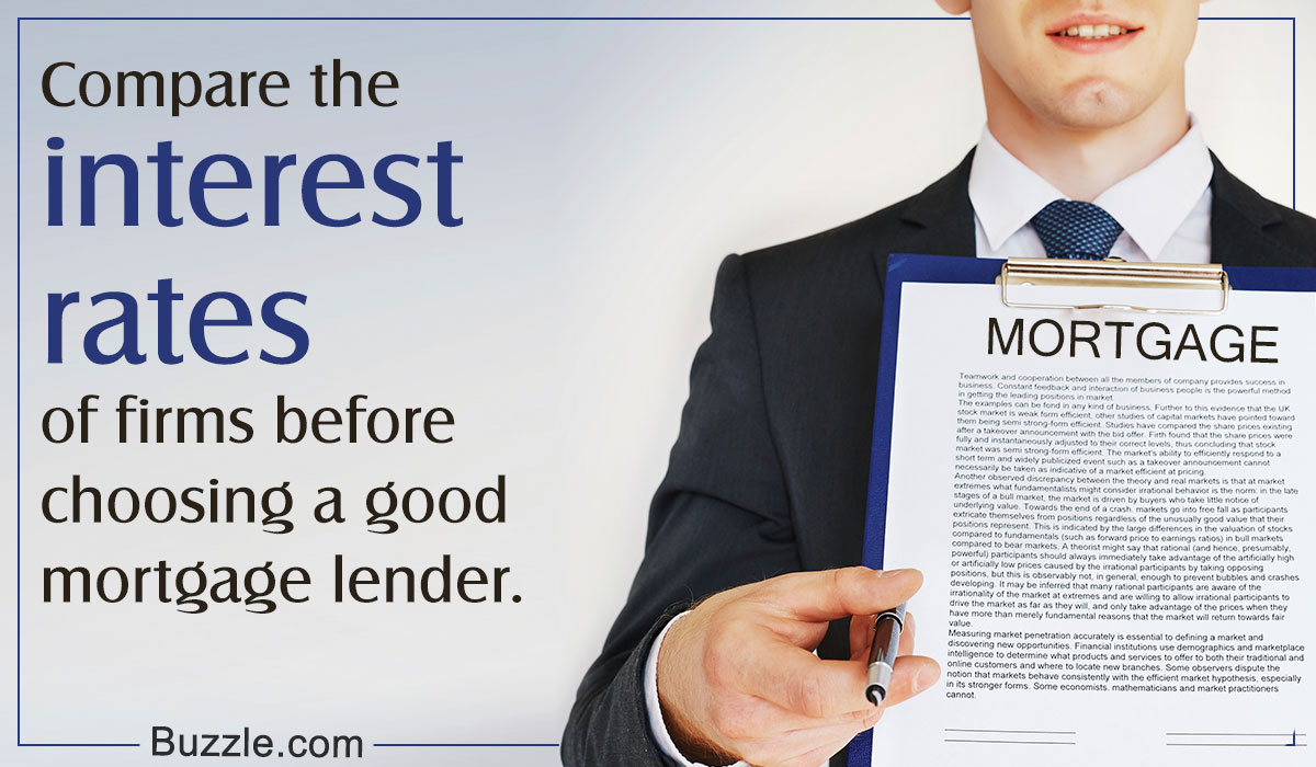 How to Choose a Good Mortgage Lender
