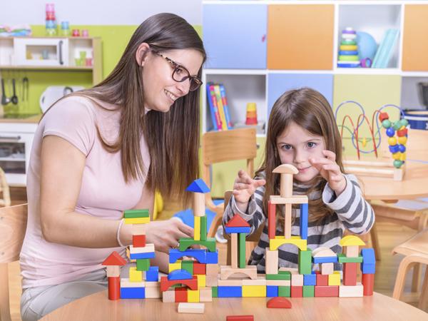 building blocks for children's development