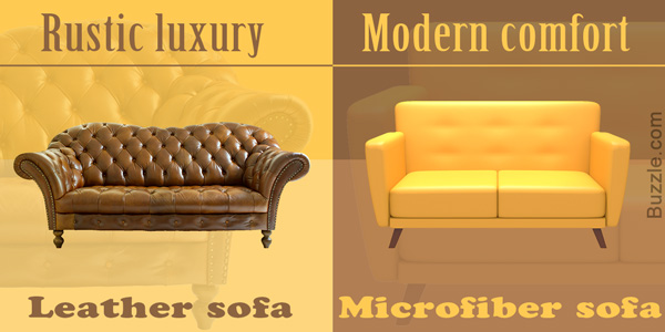 Microfiber Or Leather Sofa Which One, Microfiber Vs Leather