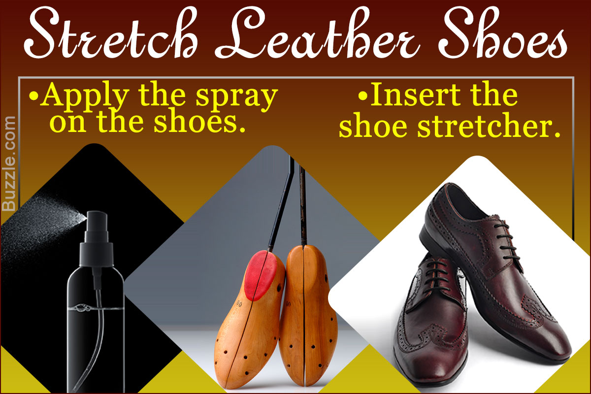 loosen leather shoes