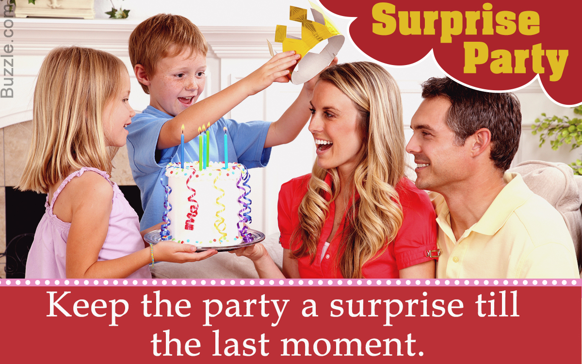 How to Plan a Surprise Anniversary Party for Your Parents