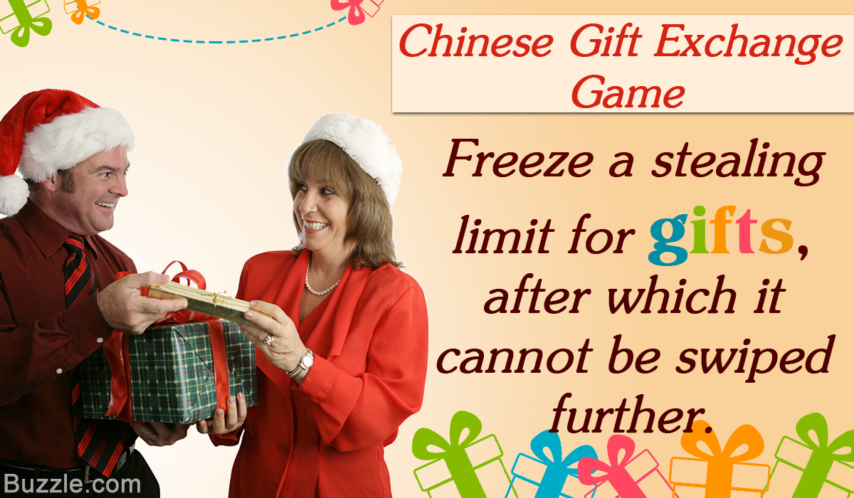 Rules for Chinese Gift Exchange Games