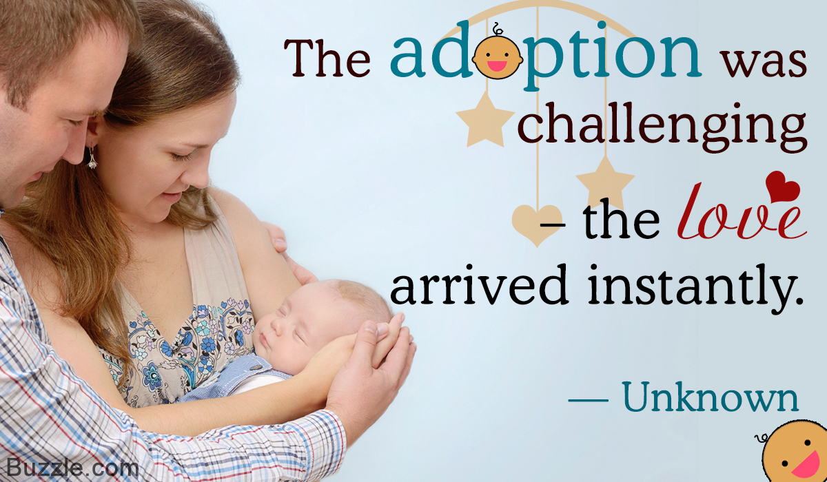 Brilliantly Wonderful Quotes And Sayings About Adoption Apt