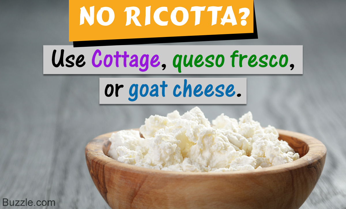 13 Incredibly Delectable Substitutes For Ricotta Cheese Tastessence