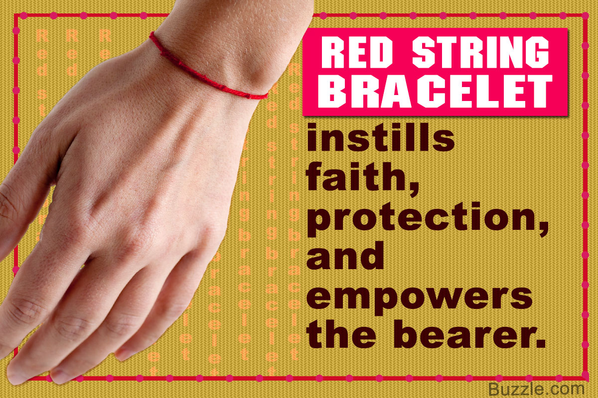 red bracelet with eye meaning