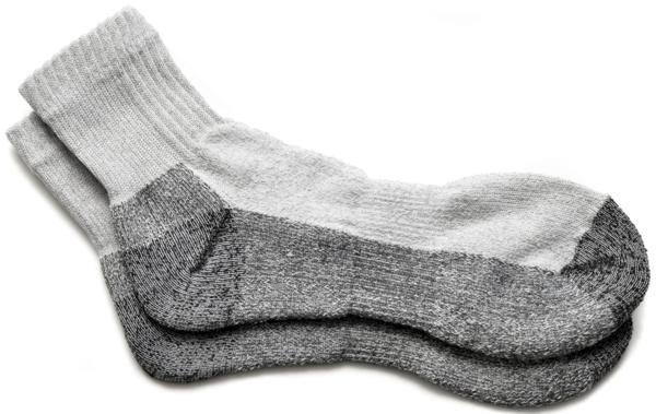 Less thick medium weight socks
